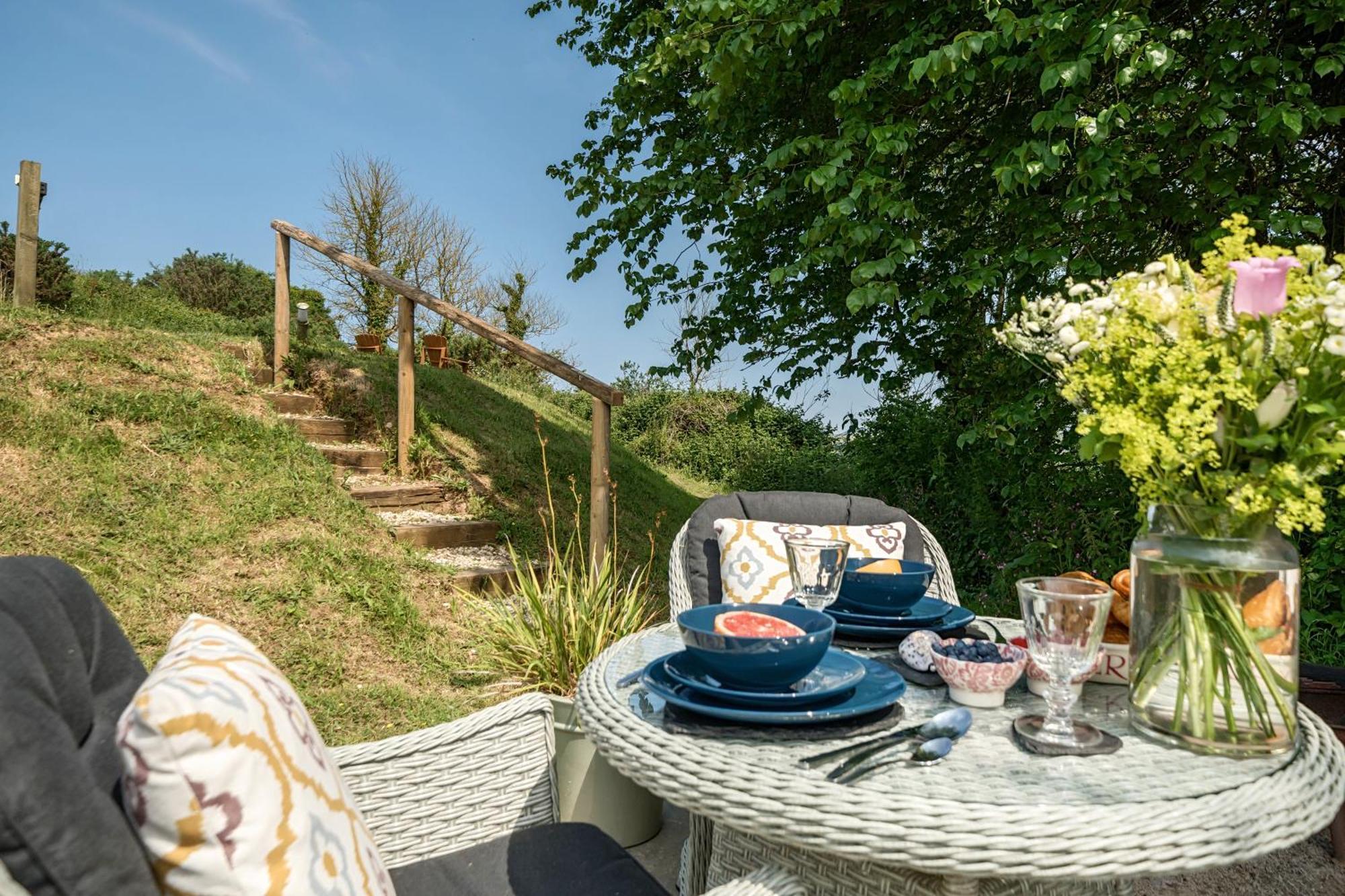 הוילה The Treehouse At Salcombe Farm מראה חיצוני תמונה