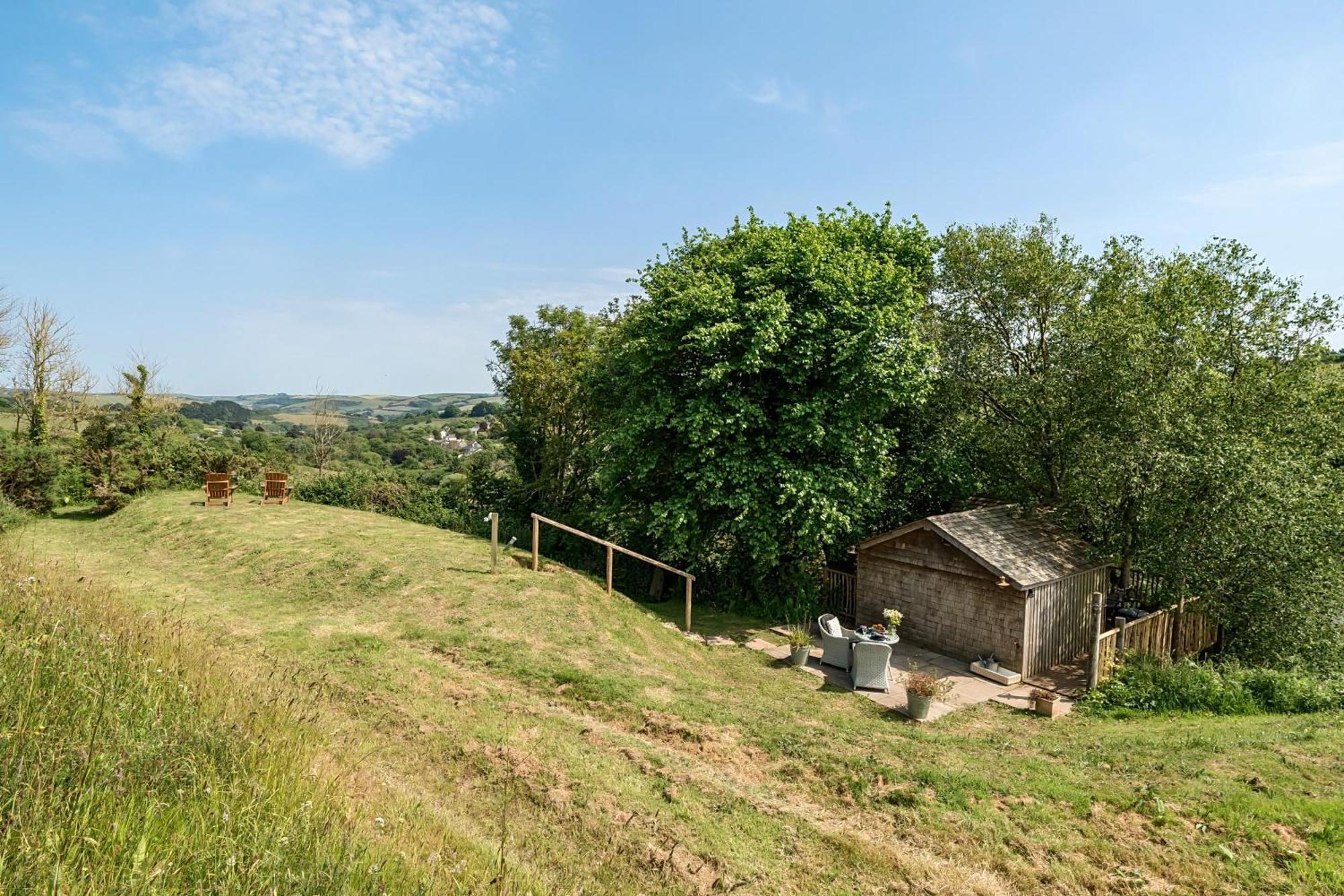 הוילה The Treehouse At Salcombe Farm מראה חיצוני תמונה