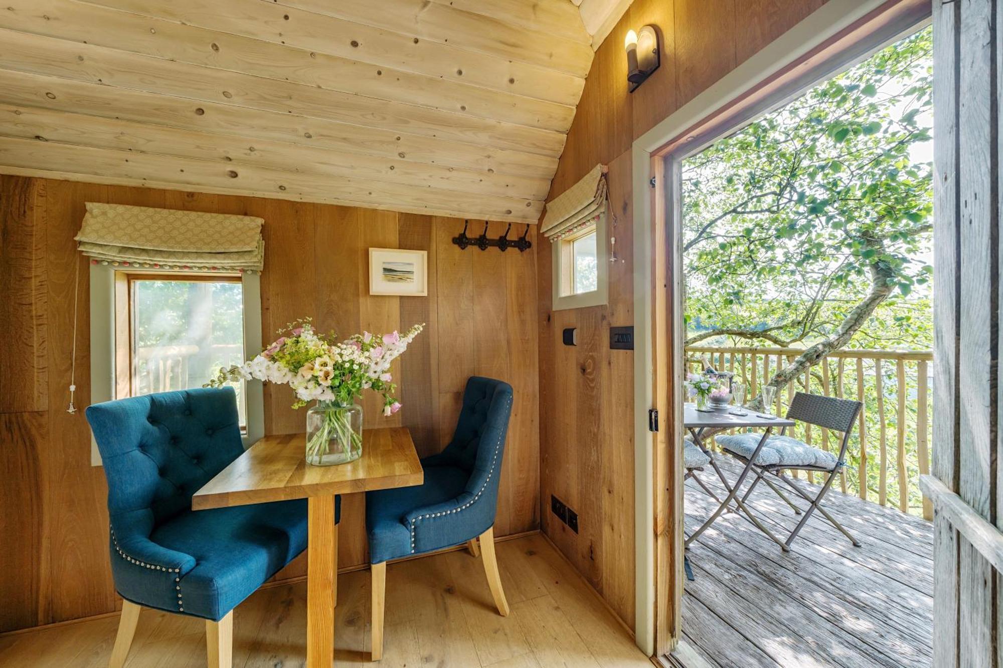 הוילה The Treehouse At Salcombe Farm מראה חיצוני תמונה