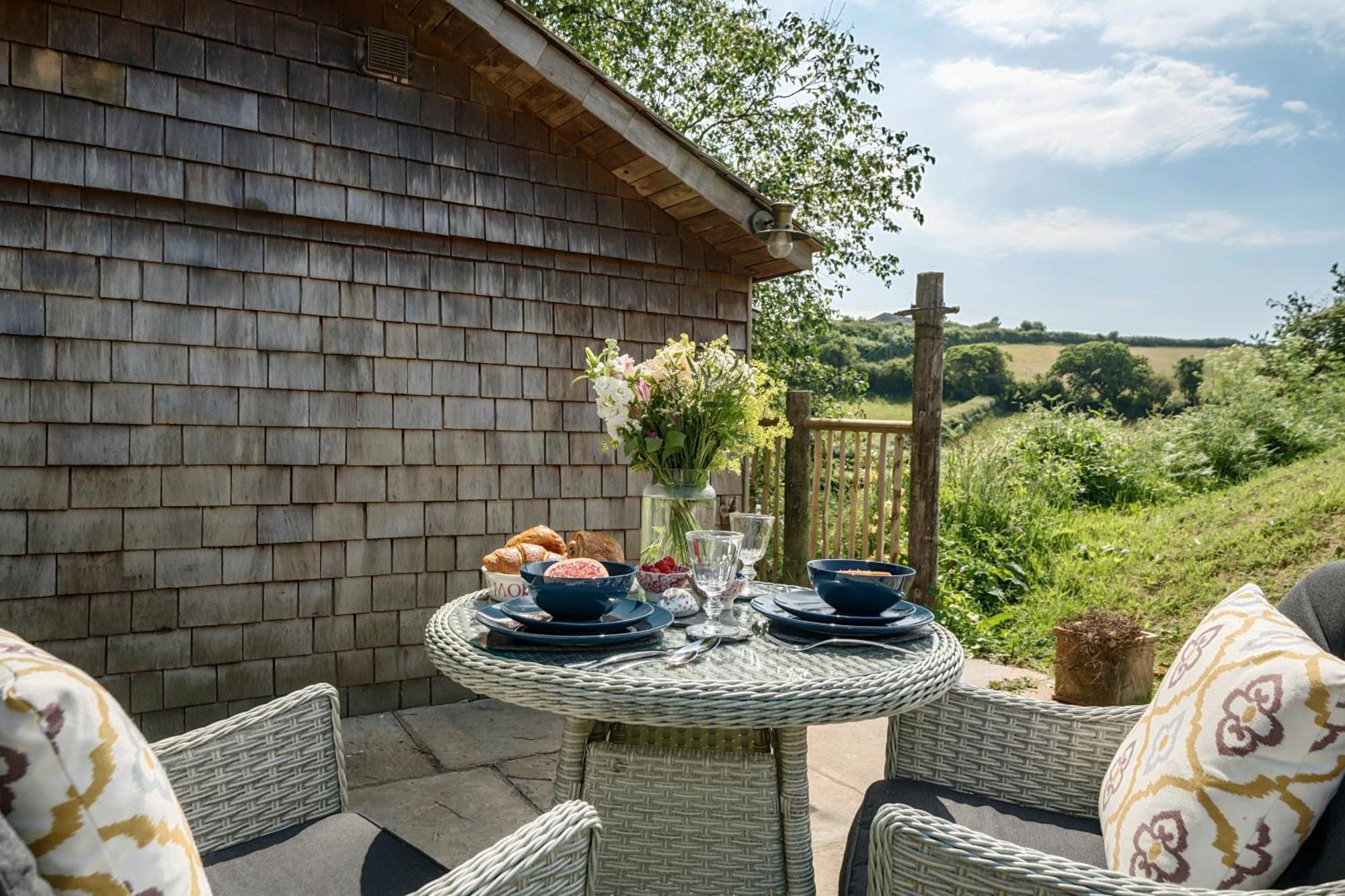 הוילה The Treehouse At Salcombe Farm מראה חיצוני תמונה