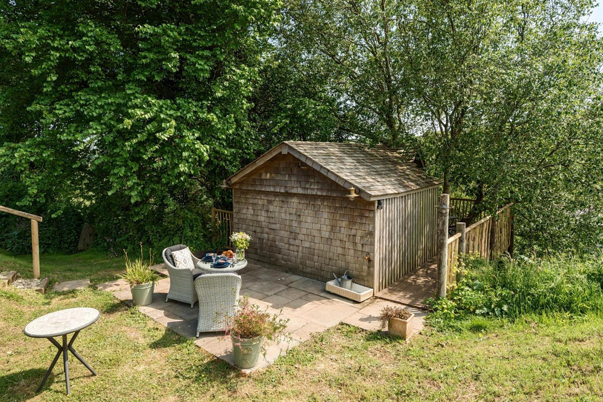 הוילה The Treehouse At Salcombe Farm מראה חיצוני תמונה